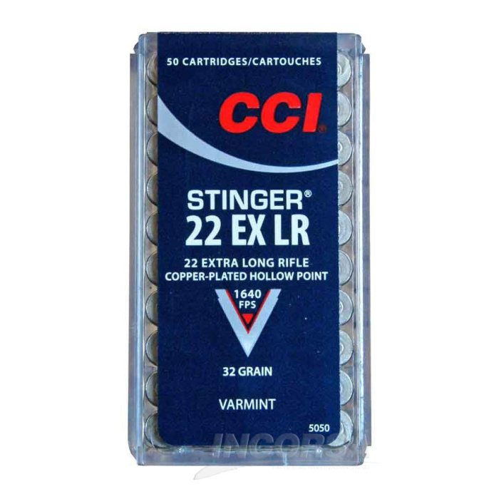 Amunicja CCI STINGER .22LR 2,07g/32gr